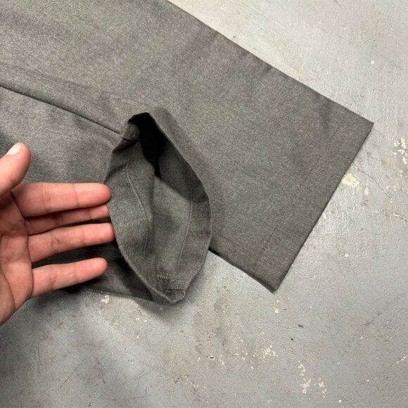 Tombolini 100% Wool Trousers Brown Pants 5 Pocket Chinos Made in Italy 32x31 - Picture 9 of 12